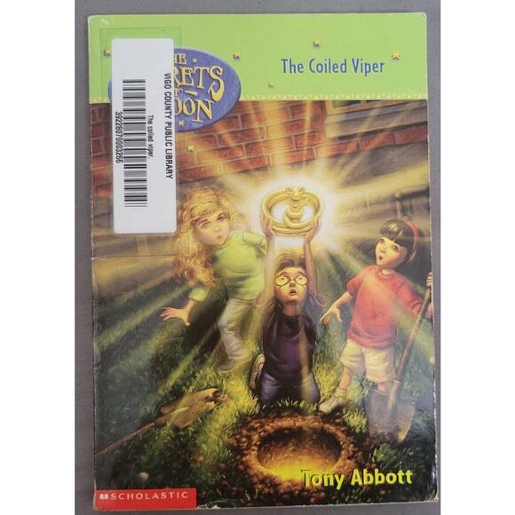 The Secrets of Droon The Coiled Viper Tony Abbott Book Paperback - Picture 1 of 1
